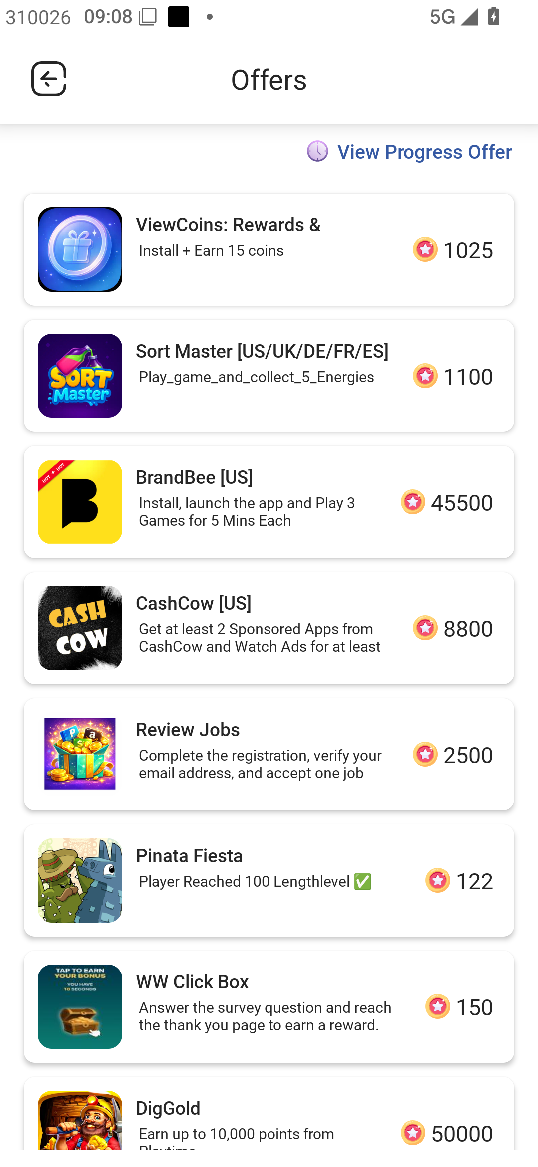 App screenshot